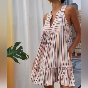 Lemlem Multicolor Striped Kids Dress